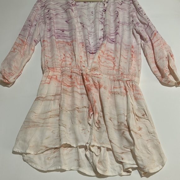 NWOT Young Fabulous & Broke Purple & Pink Ombré Romper Size M - Picture 7 of 16